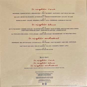 8LP/Zestaw pudełkowy/3Blu-ray Eric Clapton: The Definitive 24 Nights DLX | LTD