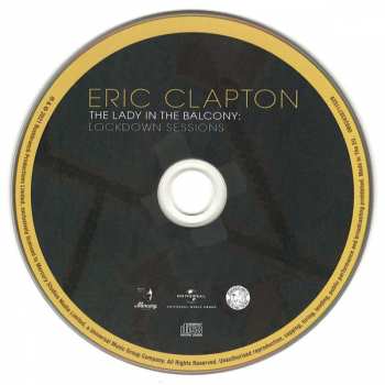 CD Eric Clapton: The Lady In The Balcony: Lockdown Sessions