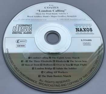 CD Eric Coates: London Calling (Music For Wind Band, Volume 1)