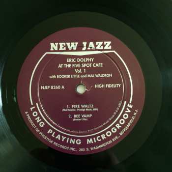 LP Eric Dolphy: At The Five Spot, Volume 1. LTD | NUM