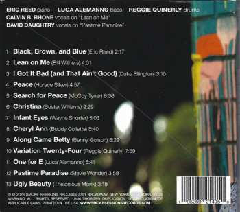 CD Eric Reed: Black, Brown, And Blue