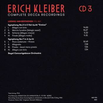 15CD/Zestaw pudełkowy Erich Kleiber: Complete Decca Recordings LTD