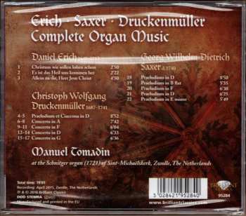 CD Manuel Tomadin: Complete Organ Music