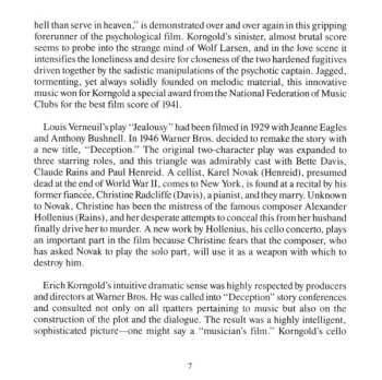 CD Erich Wolfgang Korngold: Elizabeth And Essex (The Classic Film Scores Of Erich Wolfgang Korngold)