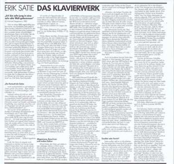 6LP/Zestaw pudełkowy Erik Satie: Das Klavierwerk
