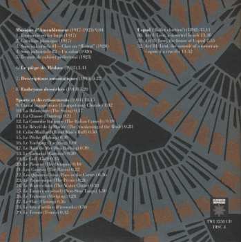 4CD/Zestaw pudełkowy Erik Satie: Art Works 1892-1924