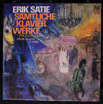 3LP/Zestaw pudełkowy Erik Satie: Sämtliche Klavierwerke (Für Soloklavier)