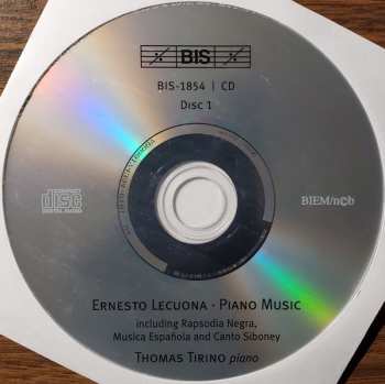 6CD/Zestaw pudełkowy Ernesto Lecuona: Ernesto Lecuona-The Piano Music-Selected Songs