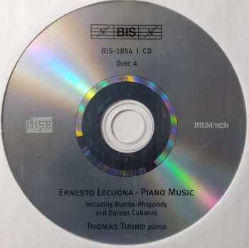 6CD/Zestaw pudełkowy Ernesto Lecuona: Ernesto Lecuona-The Piano Music-Selected Songs