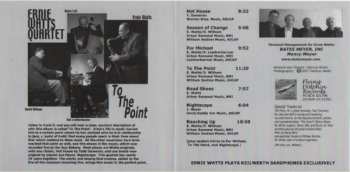 CD Ernie Watts Quartet: To The Point