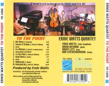 CD Ernie Watts Quartet: To The Point