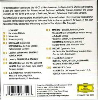 12CD/Zestaw pudełkowy Ernst Haefliger: The Ernst Haefliger Edition