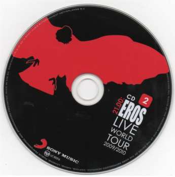 2CD Eros Ramazzotti: 21.00: Eros Live World Tour 2009/2010