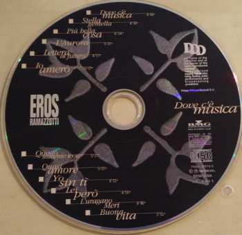 CD Eros Ramazzotti: Dove C'è Musica