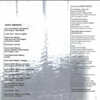 CD Esa-Pekka Salonen: LA Variations / Five Images After Sappho / Mania / Gambit / Giro
