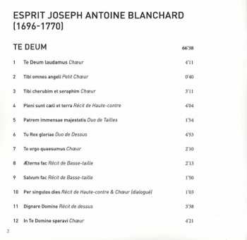 CD Esprit Antoine Blanchard: La Guerre Des Te Deum