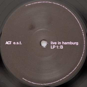 4LP/Zestaw pudełkowy E.S.T.: Live In Hamburg LTD