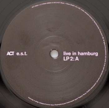 4LP/Zestaw pudełkowy E.S.T.: Live In Hamburg LTD