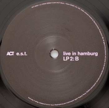 4LP/Zestaw pudełkowy E.S.T.: Live In Hamburg LTD