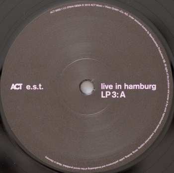 4LP/Zestaw pudełkowy E.S.T.: Live In Hamburg LTD