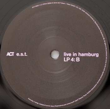 4LP/Zestaw pudełkowy E.S.T.: Live In Hamburg LTD