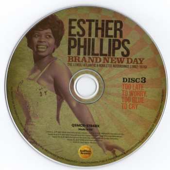 5CD/Zestaw pudełkowy Esther Phillips: Brand New Day (The Lenox/Atlantic & Roulette Recordings 1962-1970)