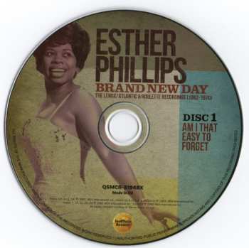5CD/Zestaw pudełkowy Esther Phillips: Brand New Day (The Lenox/Atlantic & Roulette Recordings 1962-1970)