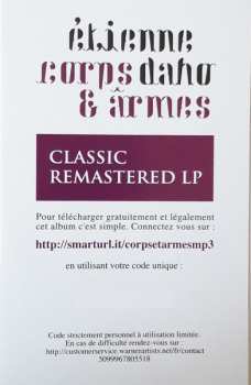 LP Etienne Daho: Corps & Armes 