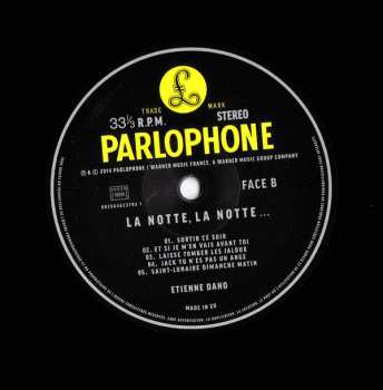 LP Etienne Daho: La Notte, La Notte