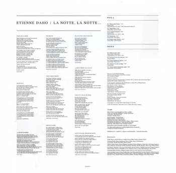 LP Etienne Daho: La Notte, La Notte
