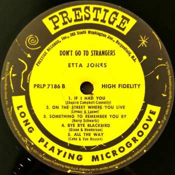 LP Etta Jones: Don't Go To Strangers
