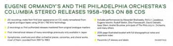 88CD/Zestaw pudełkowy The Philadelphia Orchestra: The Columbia Stereo Collection 1958-1963