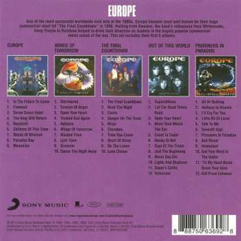 5CD/Zestaw pudełkowy Europe: Original Album Classics