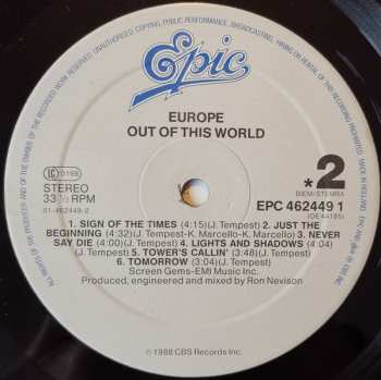 LP Europe: Out Of This World