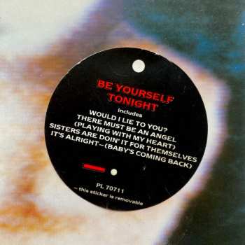 LP Eurythmics: Be Yourself Tonight
