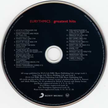 CD Eurythmics: Greatest Hits