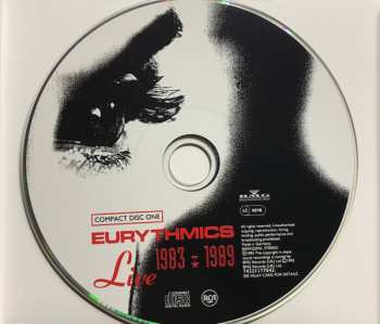 2CD Eurythmics: Live 1983 - 1989