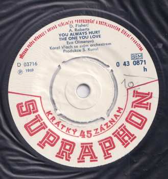 SP Eva Olmerová: Georgia On My Mind / You Always Hurt The One You Love