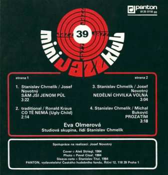 SP Eva Olmerová: Mini Jazz Klub 39