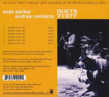 CD Evan Parker: Duets 71977