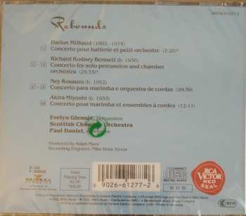 CD Evelyn Glennie: Rebounds - Concertos For Percussion