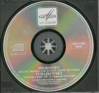 CD Sergei Prokofiev: Prokofiev "Romeo And Juliet", Suite No 2 Op 64 - Tchaikovsky "Nutcracker", Fragments From The Ballet
