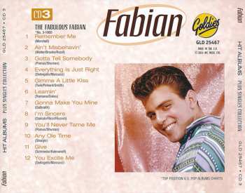 3CD/Zestaw pudełkowy Fabian: Hound Dog Man (Hit Albums Plus Singles Collection)