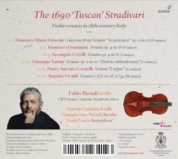 CD Fabio Biondi: The 1690 'Tuscan' Stradivari (Violin Sonatas In 18th-Century Italy)