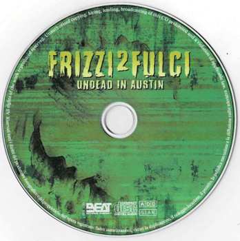 2CD Fabio Frizzi: Undead In Austin