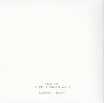 4CD/Zestaw pudełkowy Fabio Orsi: Di Lumi E Chiarori LTD