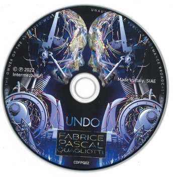 CD Fabrice Pascal Quagliotti: Undo LTD | NUM