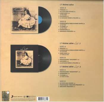3LP/Zestaw pudełkowy Fabrizio De André: Anime Salve Legacy Edition