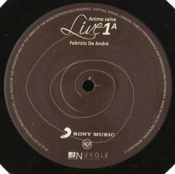 3LP/Zestaw pudełkowy Fabrizio De André: Anime Salve Legacy Edition