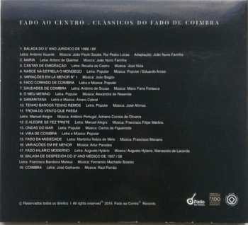 CD Fado Ao Centro: Clássicos Do Fado De Coimbra